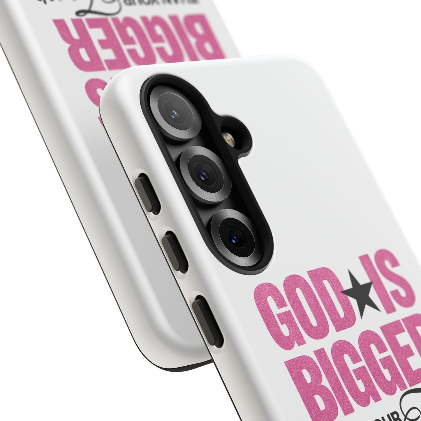 "God Is Bigger Than Your Fear" Tough Case