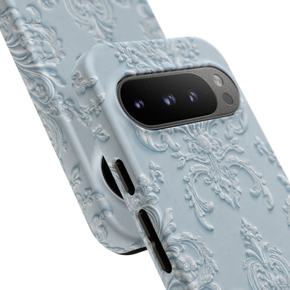 Blue Vintage Pattern Tough Case