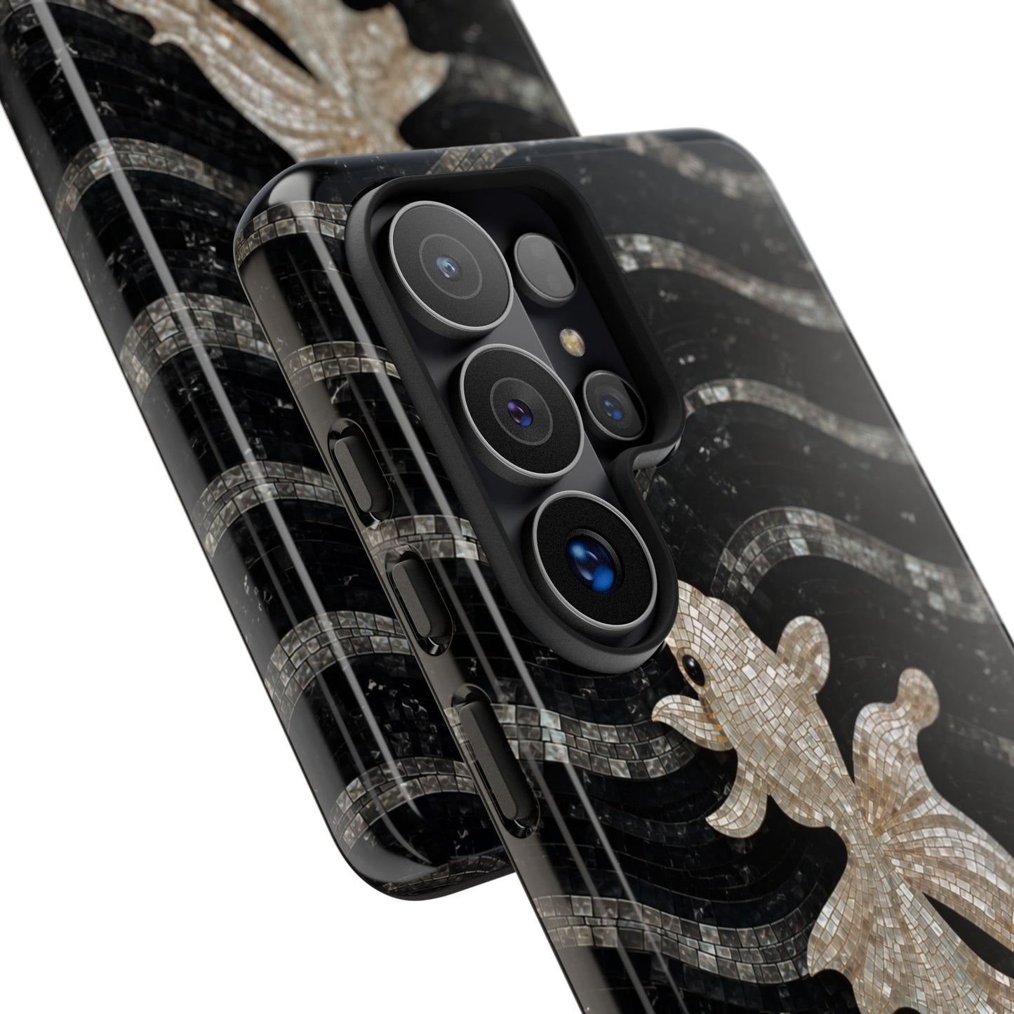 Midnight Fish Mosaic Case