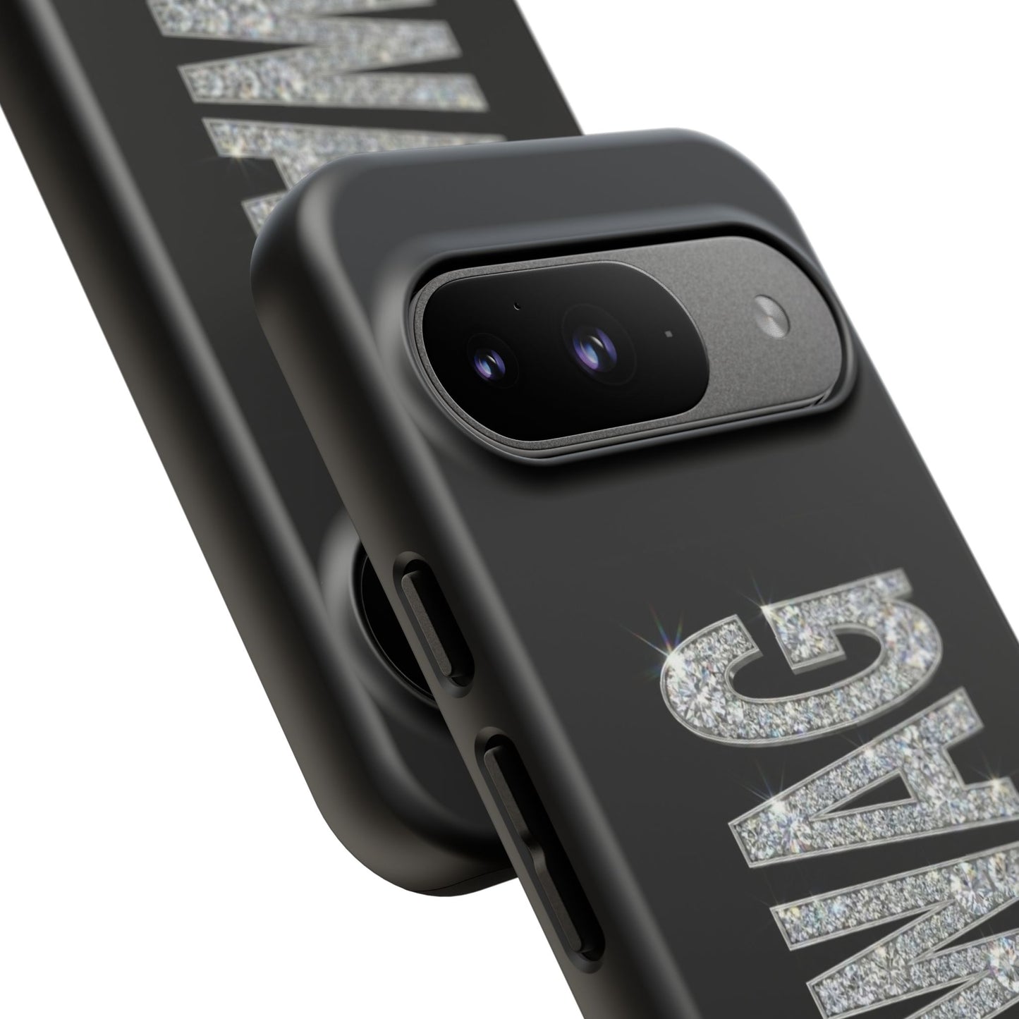 “#SWAG” Black Bling Tough Case