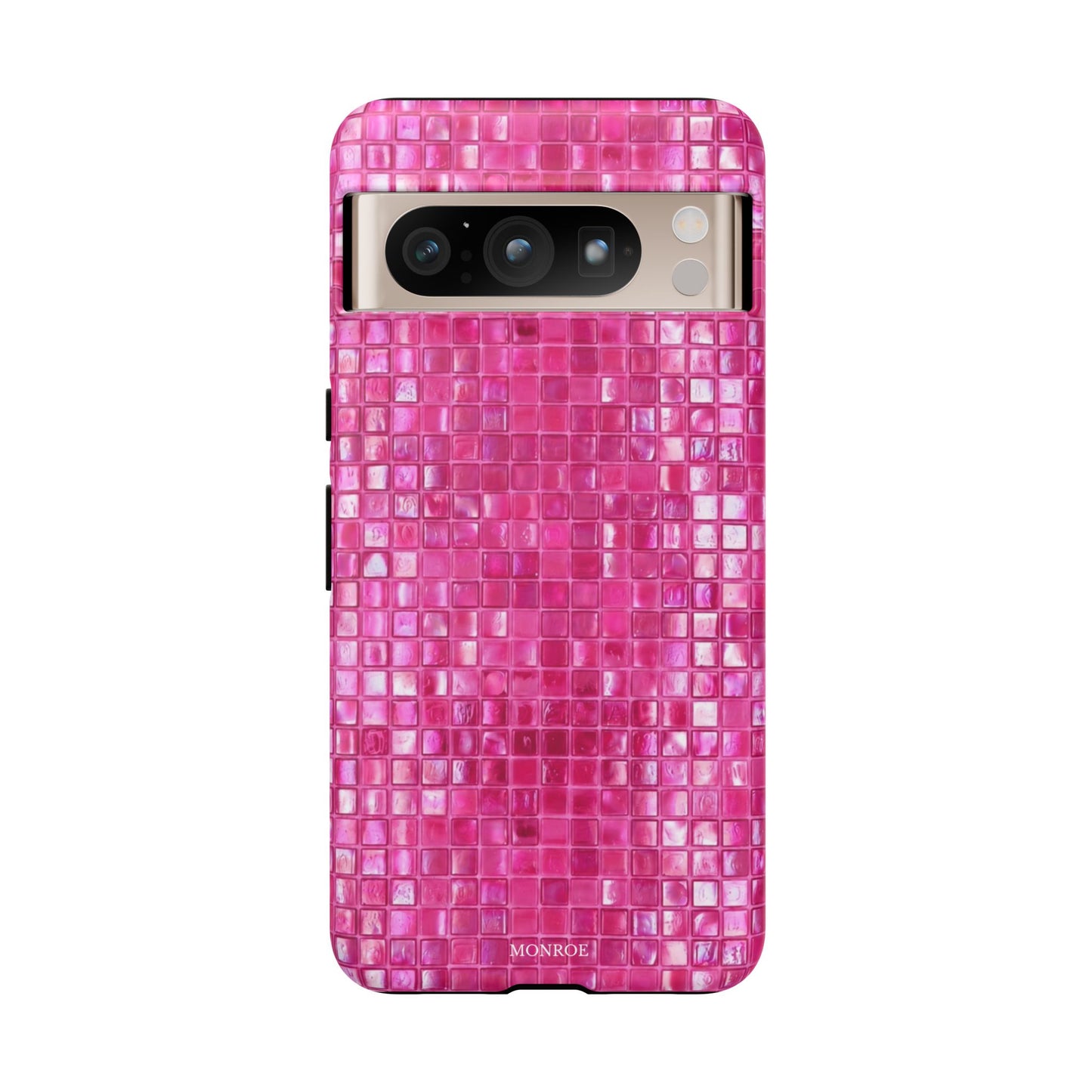 Hot Pink Mosaic Tough Case