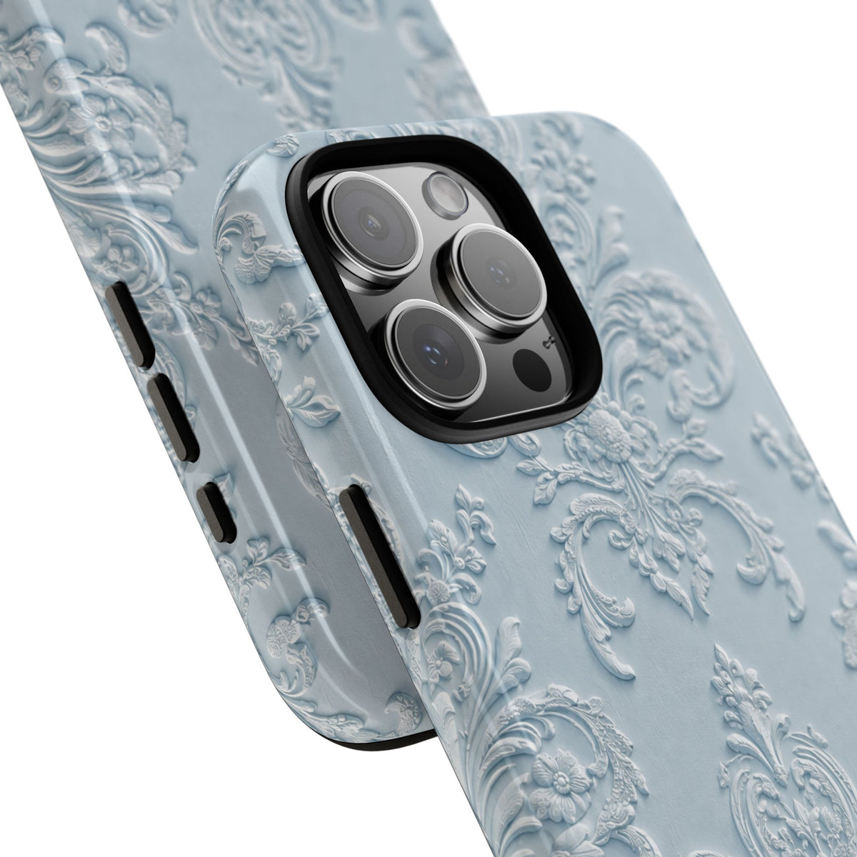 Blue Vintage Pattern Tough Case