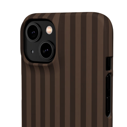 Cocoa Stripe Case