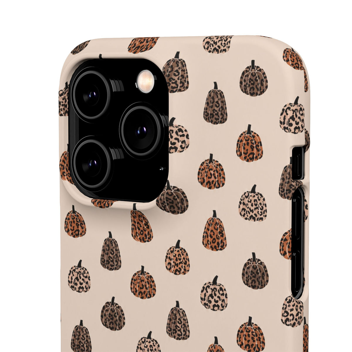 Leopard Pumpkin Case
