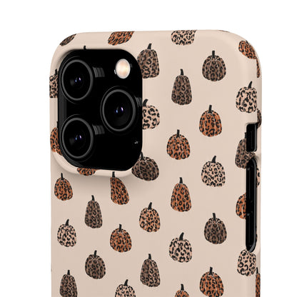 Leopard Pumpkin Case