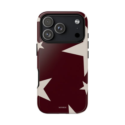 Burgundy Stars Tough Case