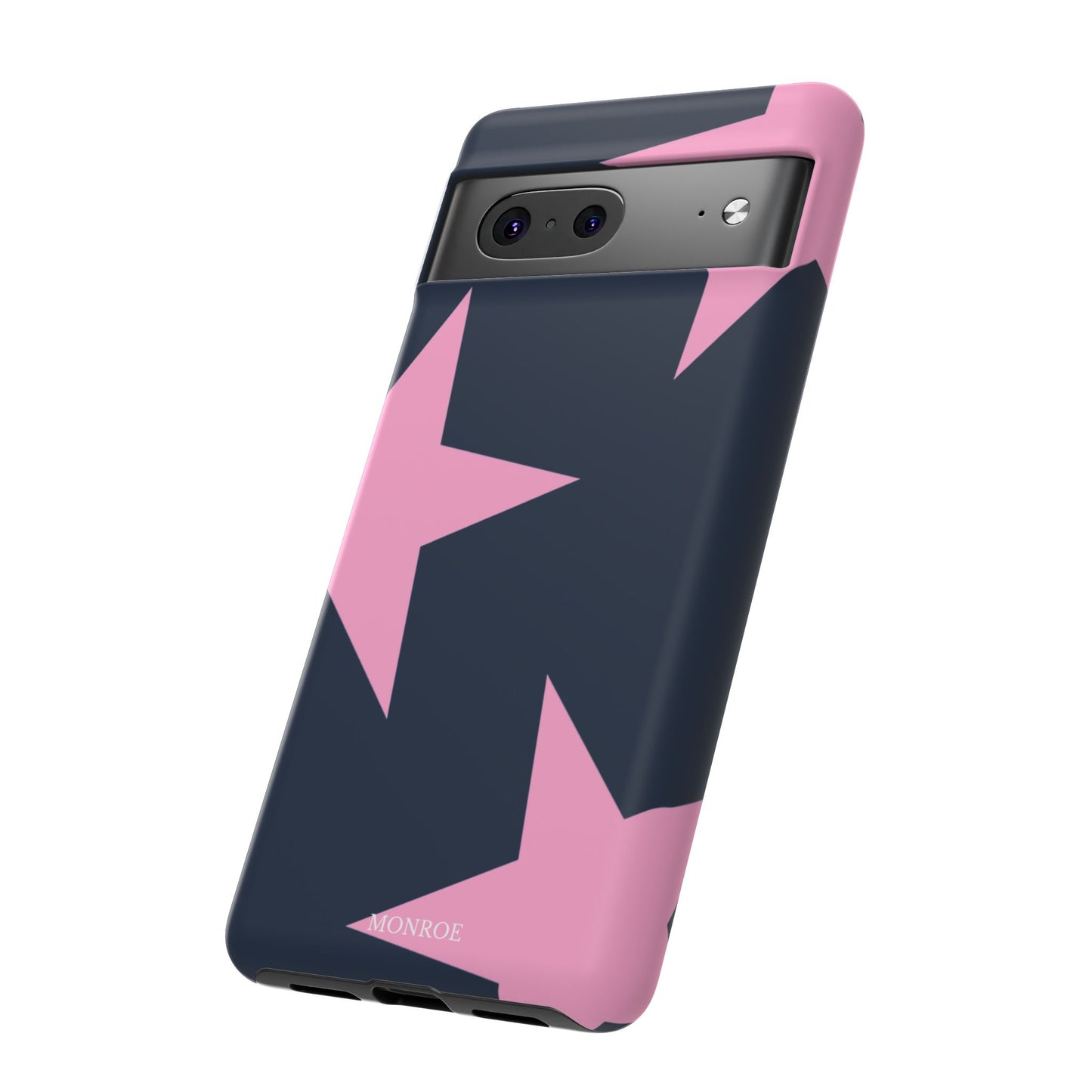 Navy & Pink Star Tough Cover