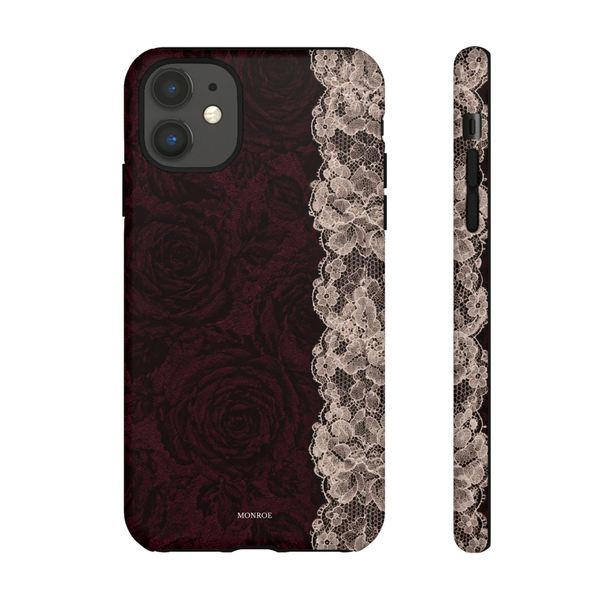 Burgundy Rose Tough Case