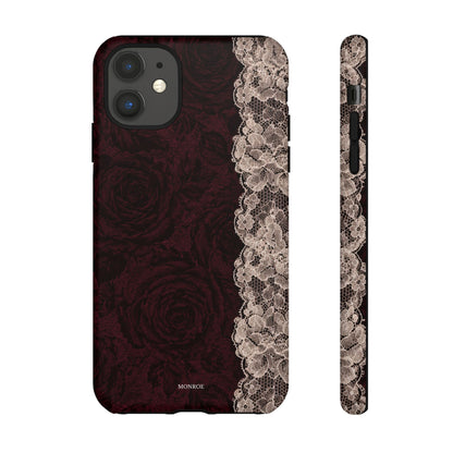 Burgundy Rose Tough Case