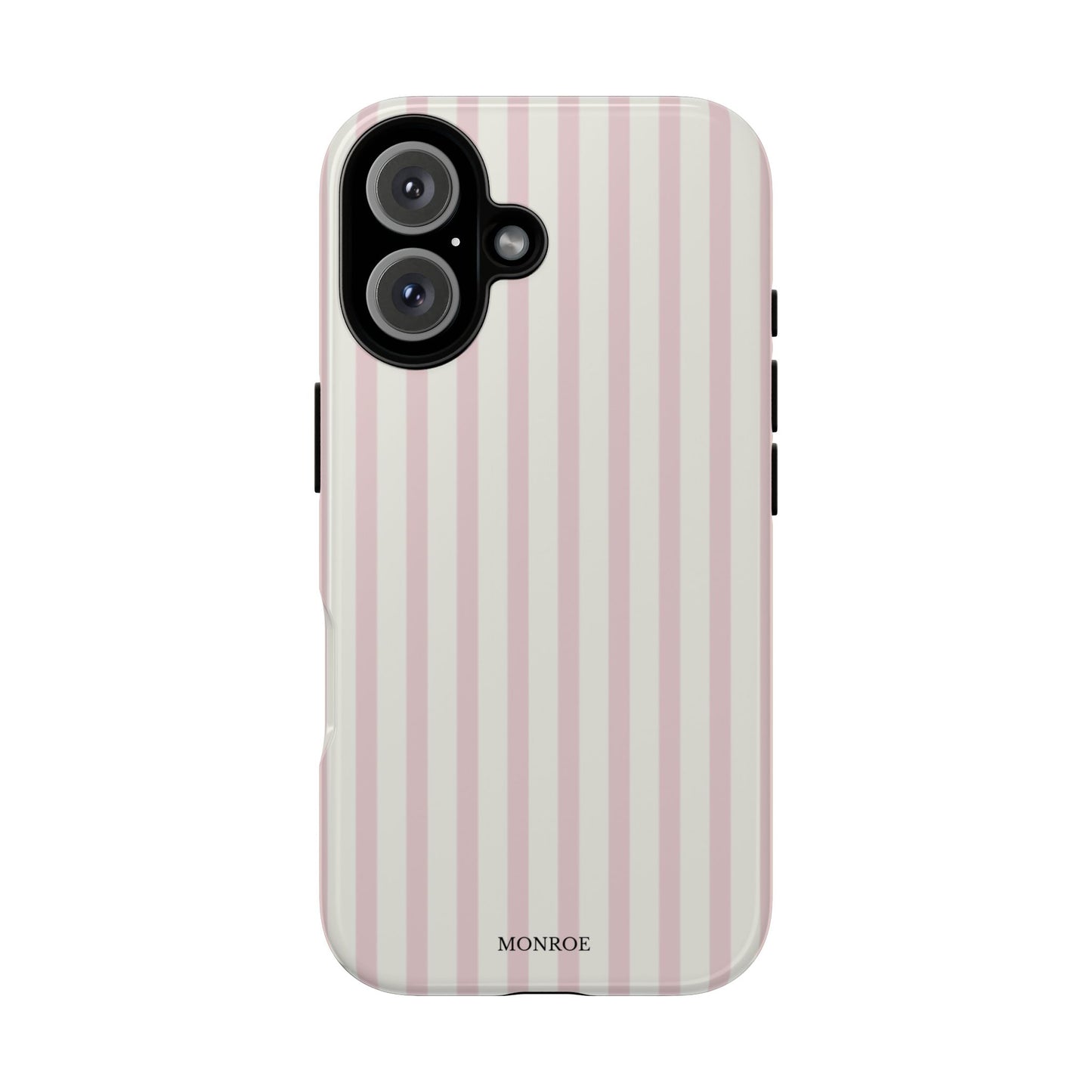 Light Pink Stripe Tough Phone Case