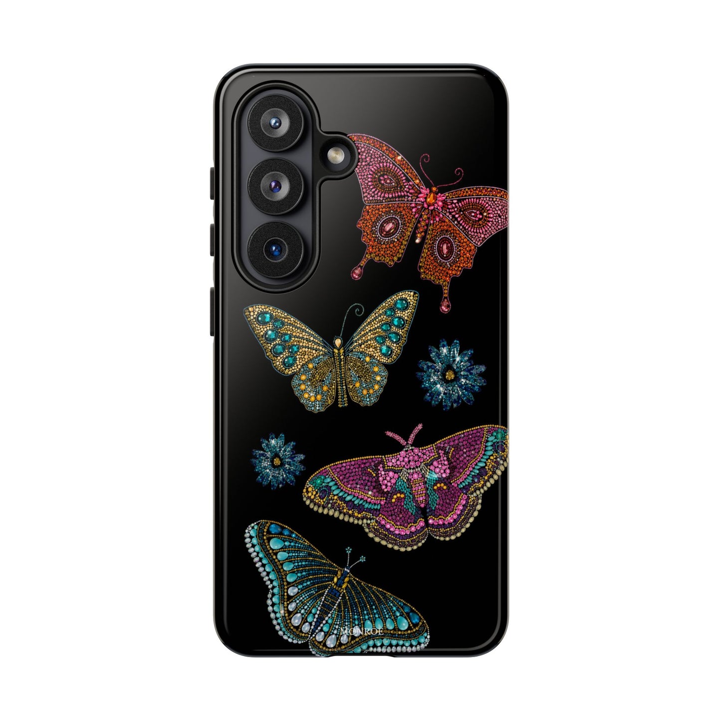 Butterfly Beaded Tough Case