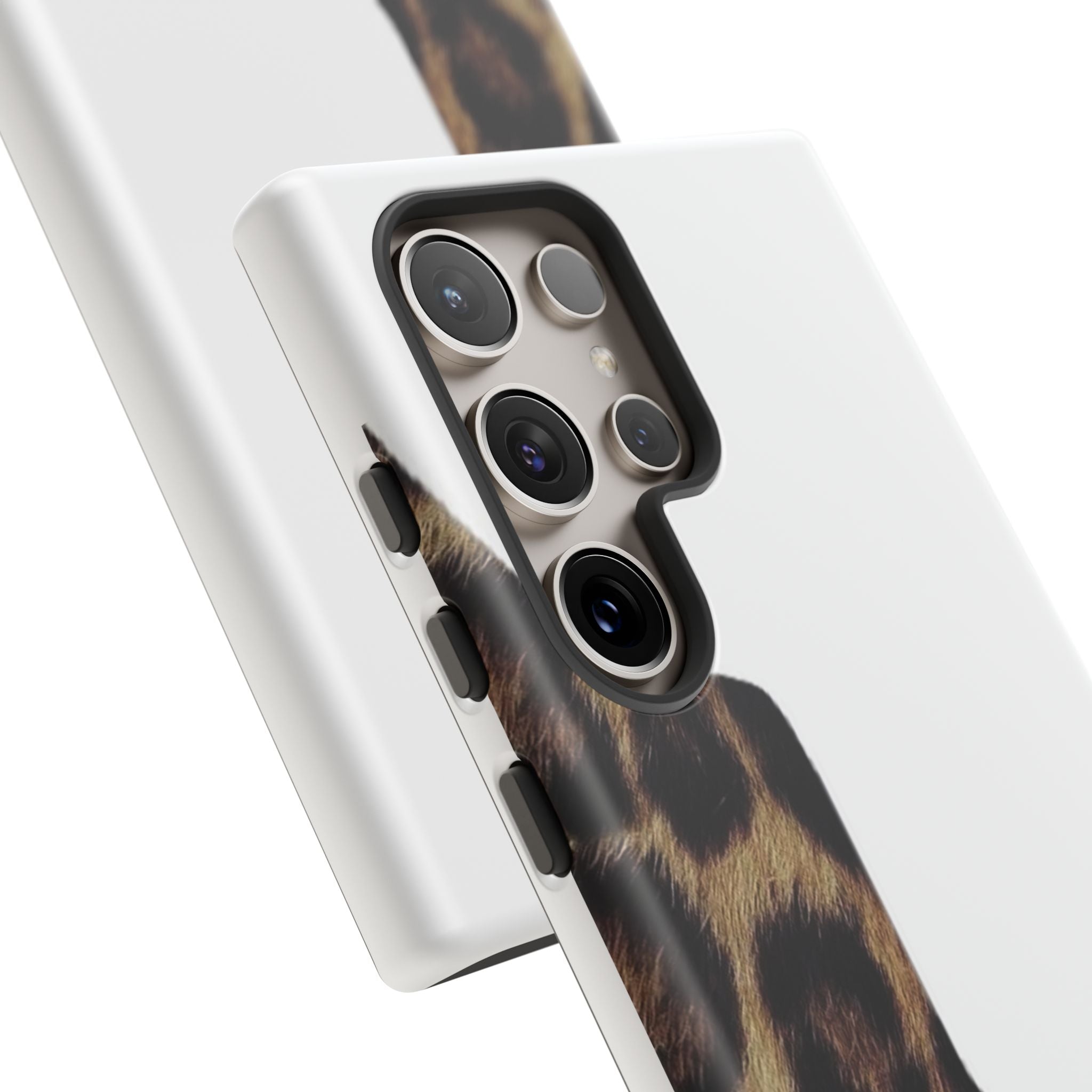 Half Cheetah Print Phone Case