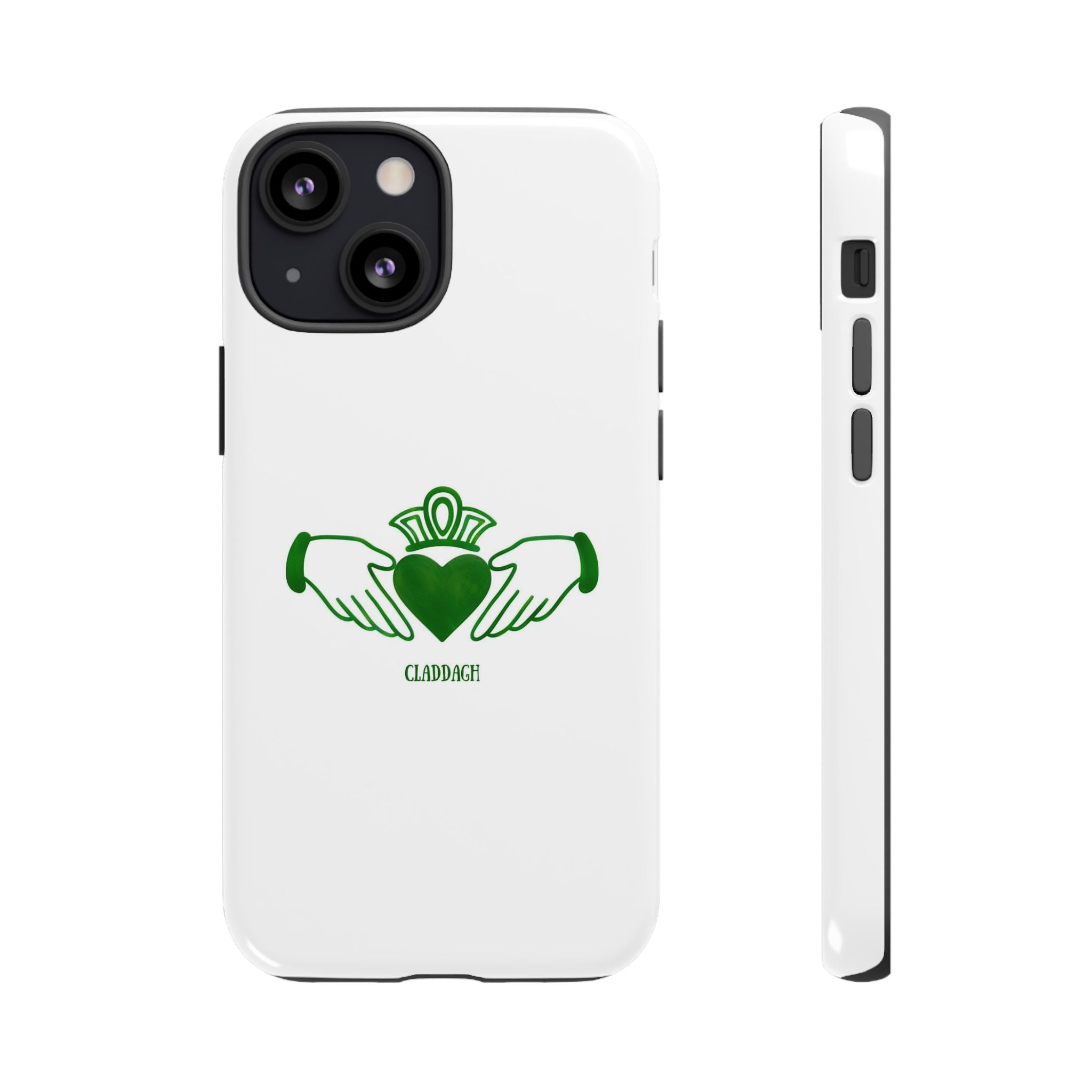 Irish Claddagh Symbol Green Tough Case