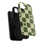 Clover Checker Tough Phone Case