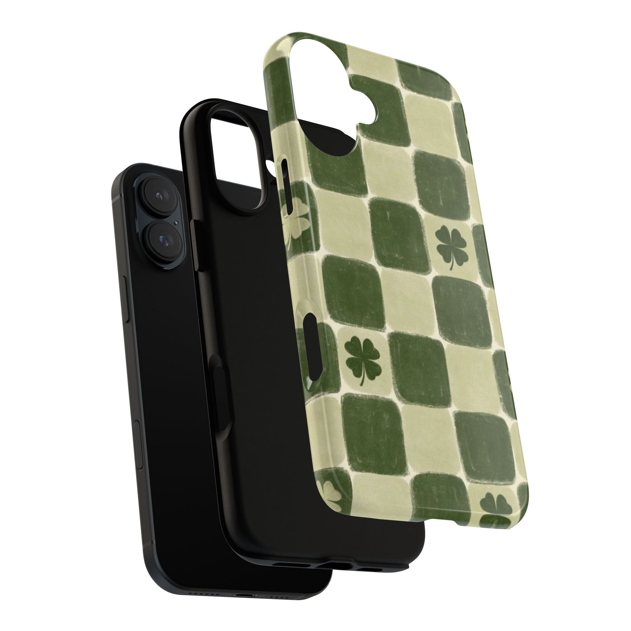Clover Checker Tough Phone Case