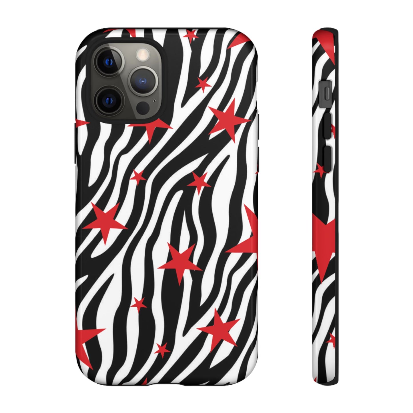Zebra Red Stripes Tough Case