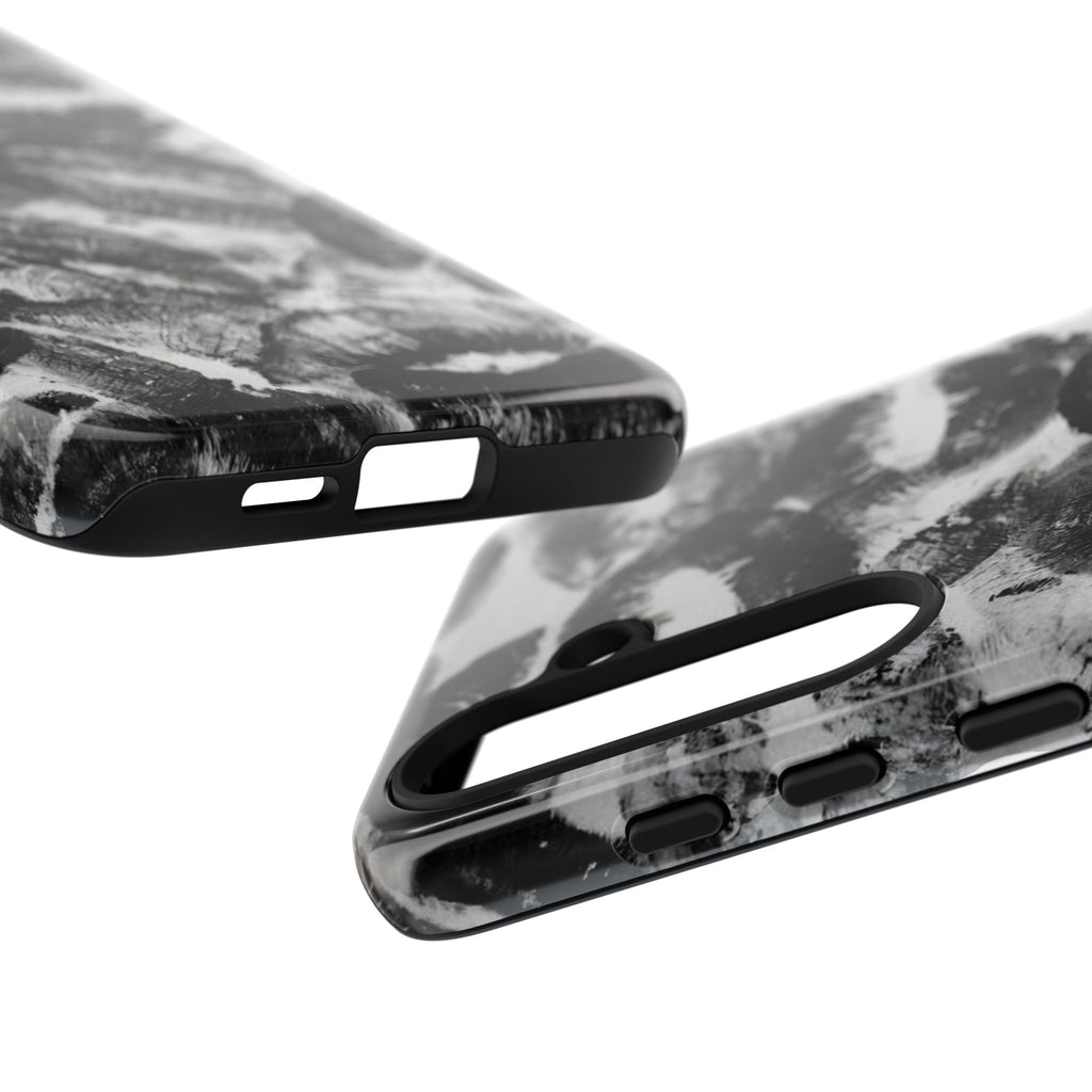 Black and Kiss Design Phone Case