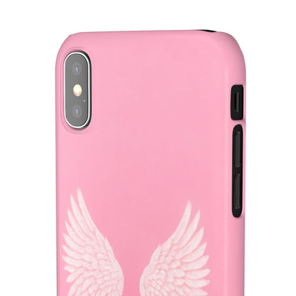 Pink Angel Wings Case