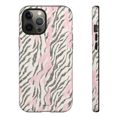 Light Pink Zebra Tough Case