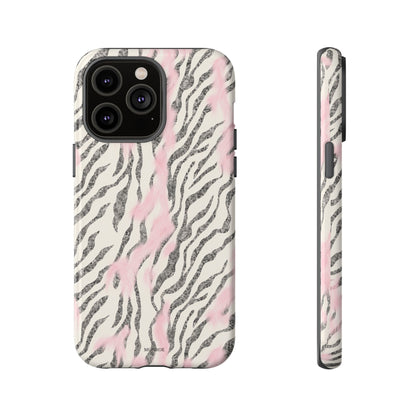 Light Pink Zebra Tough Case