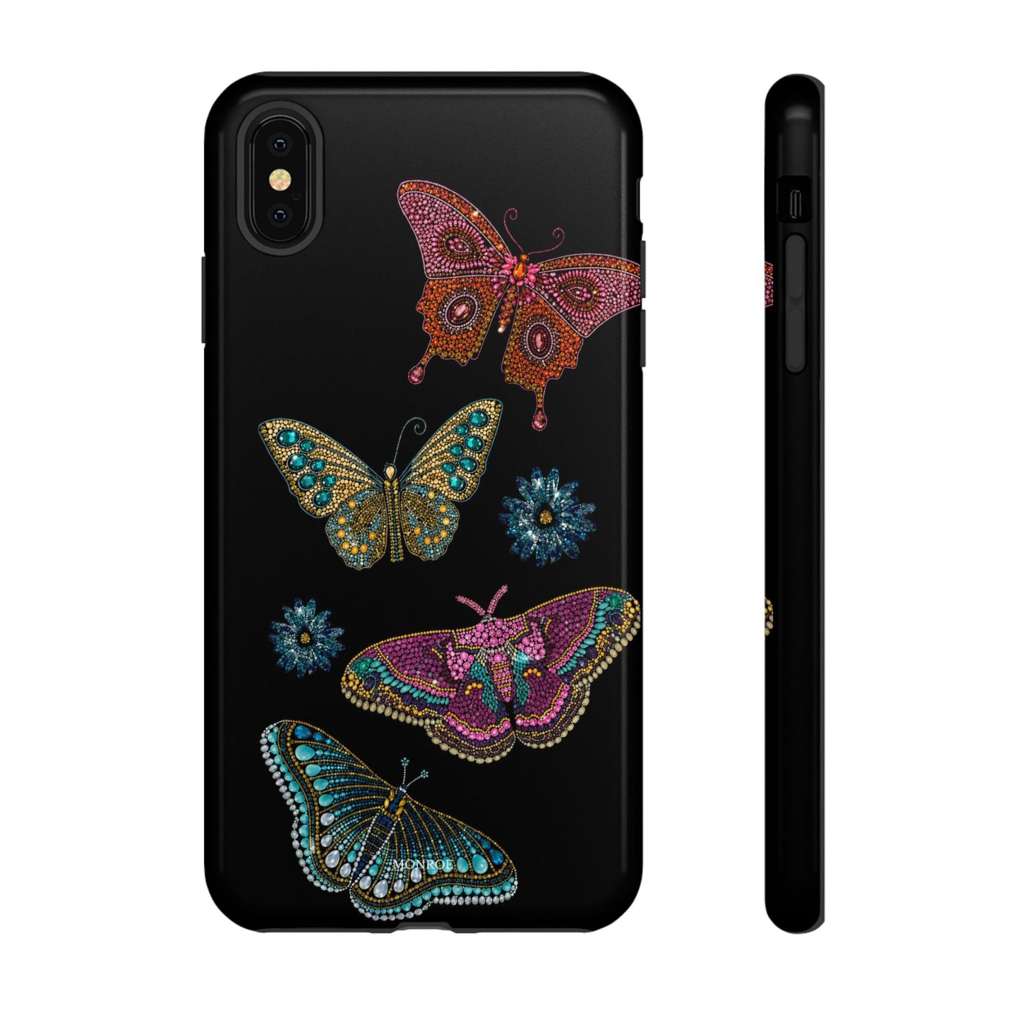 Butterfly Beaded Tough Case