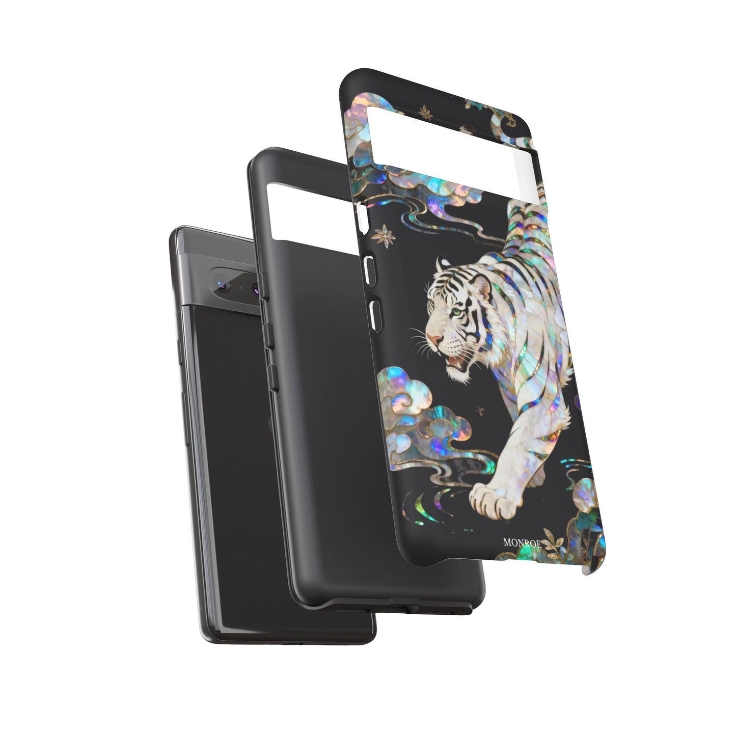 Iridescent White Tiger Tough Case