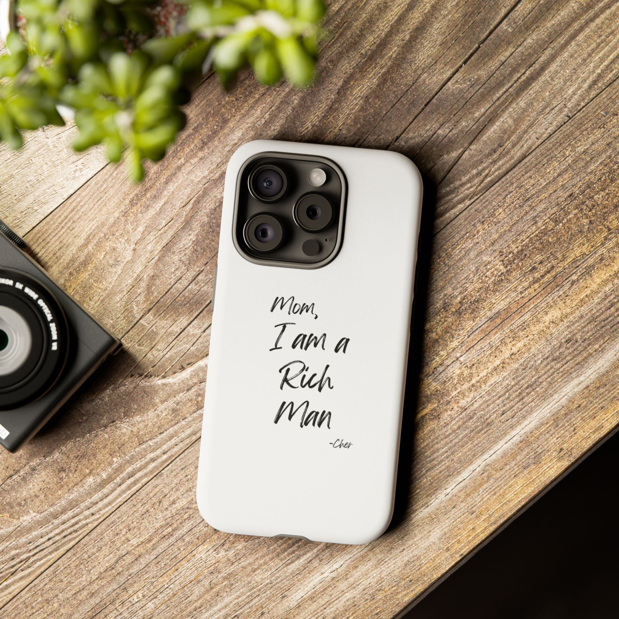 I Am a Rich Man Phone Case