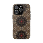 Brown Mandala Tough Protective Case