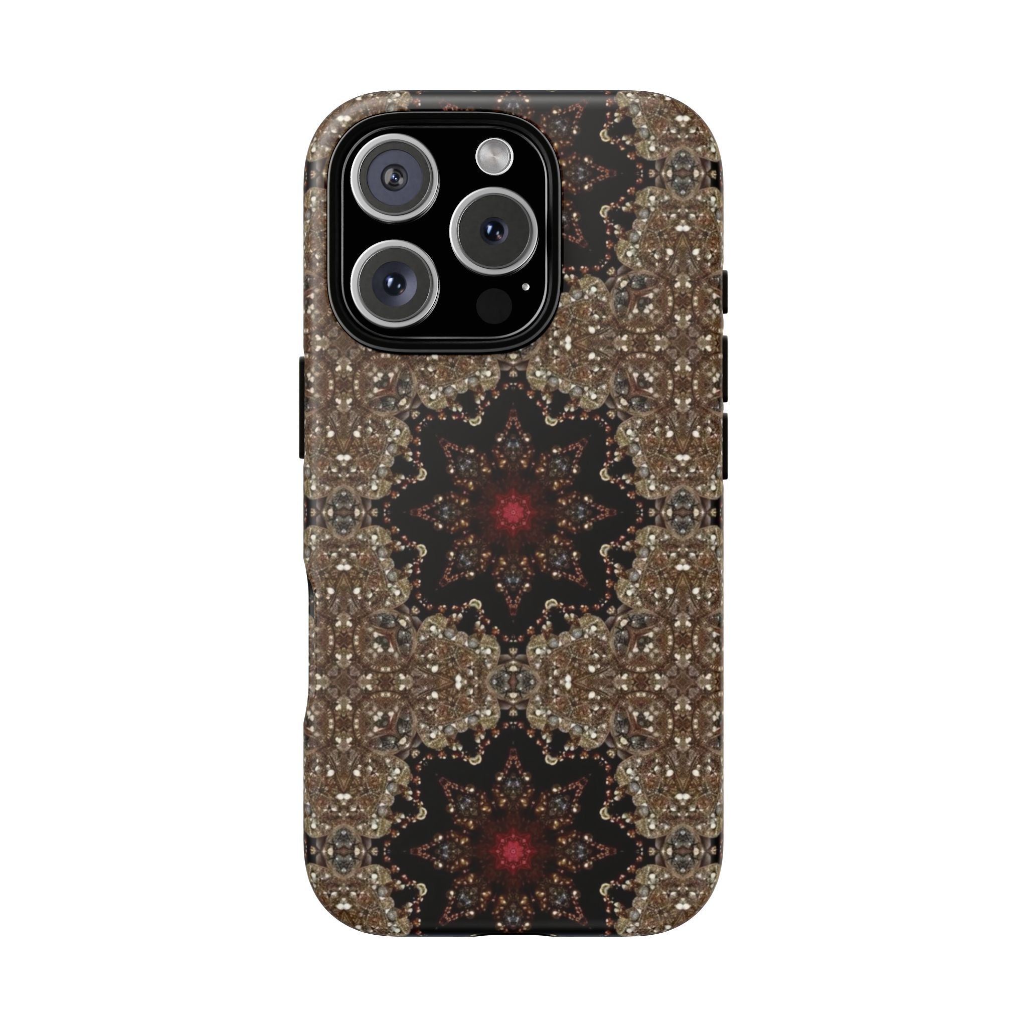 Brown Mandala Tough Protective Case