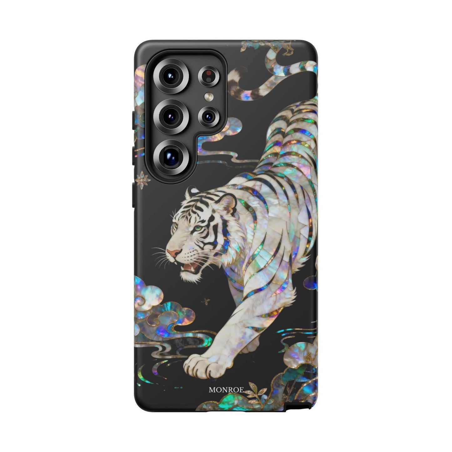 Iridescent White Tiger Tough Case