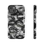 Black and Kiss Design Phone Case