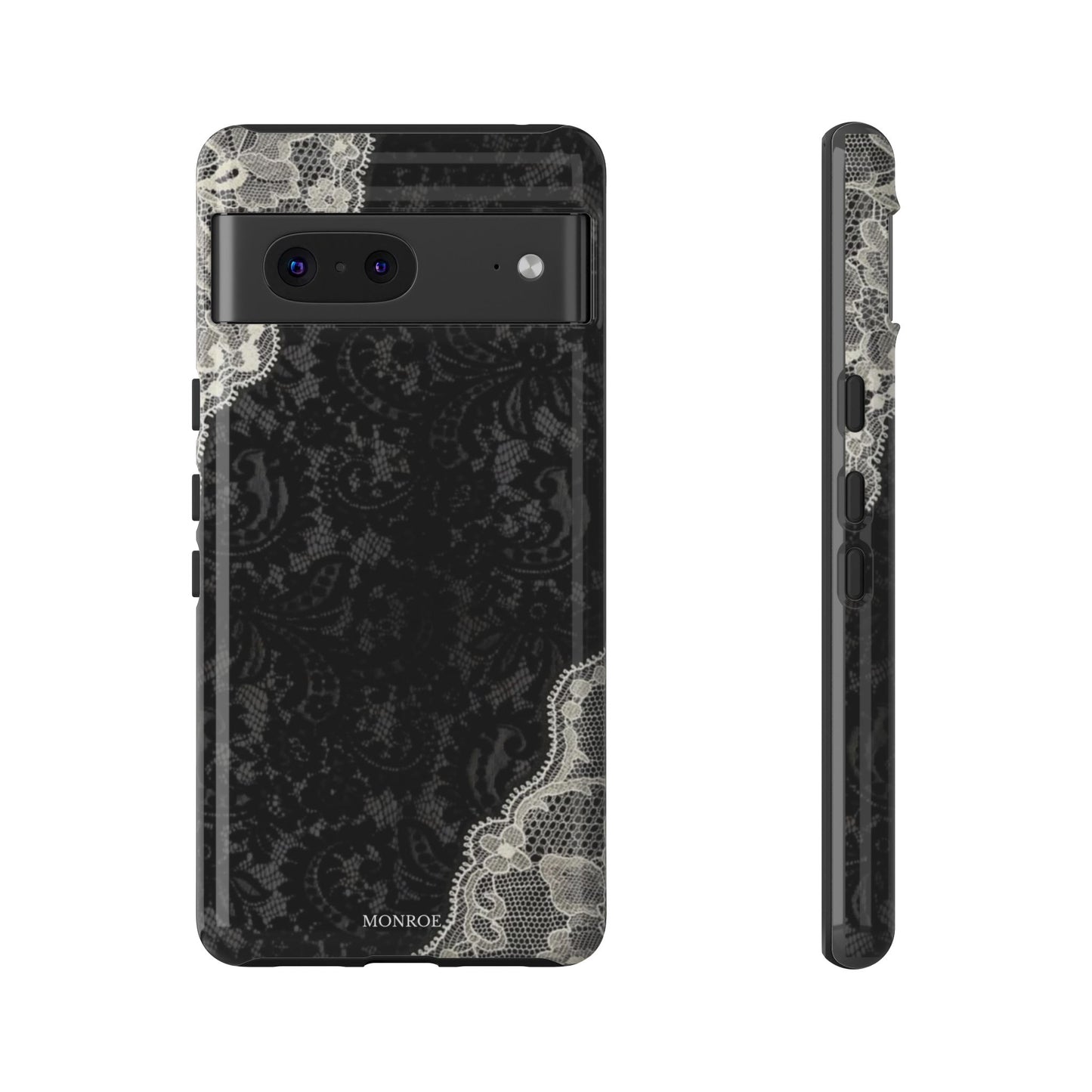 Black & White Edged Tough Case