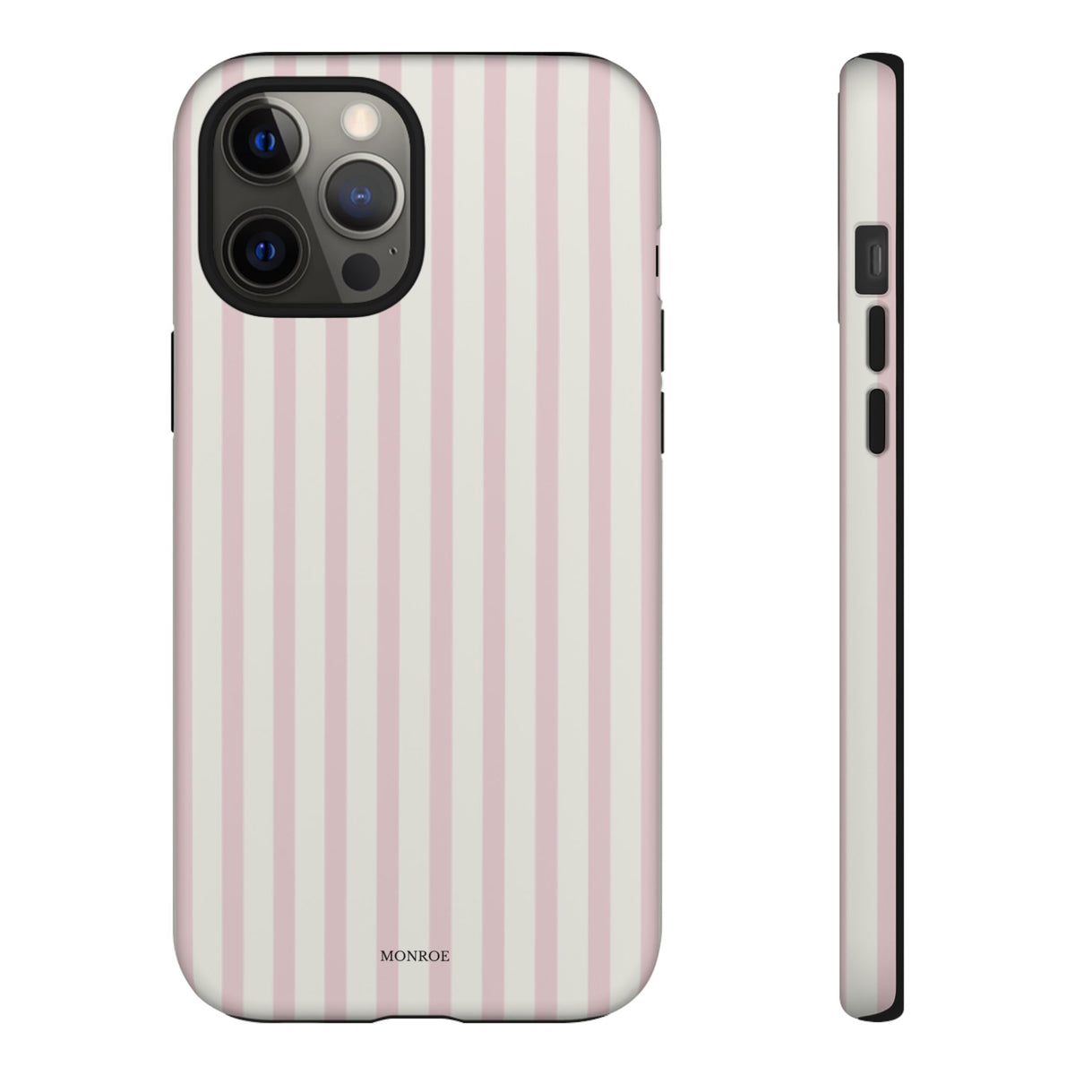 Light Pink Stripe Tough Phone Case