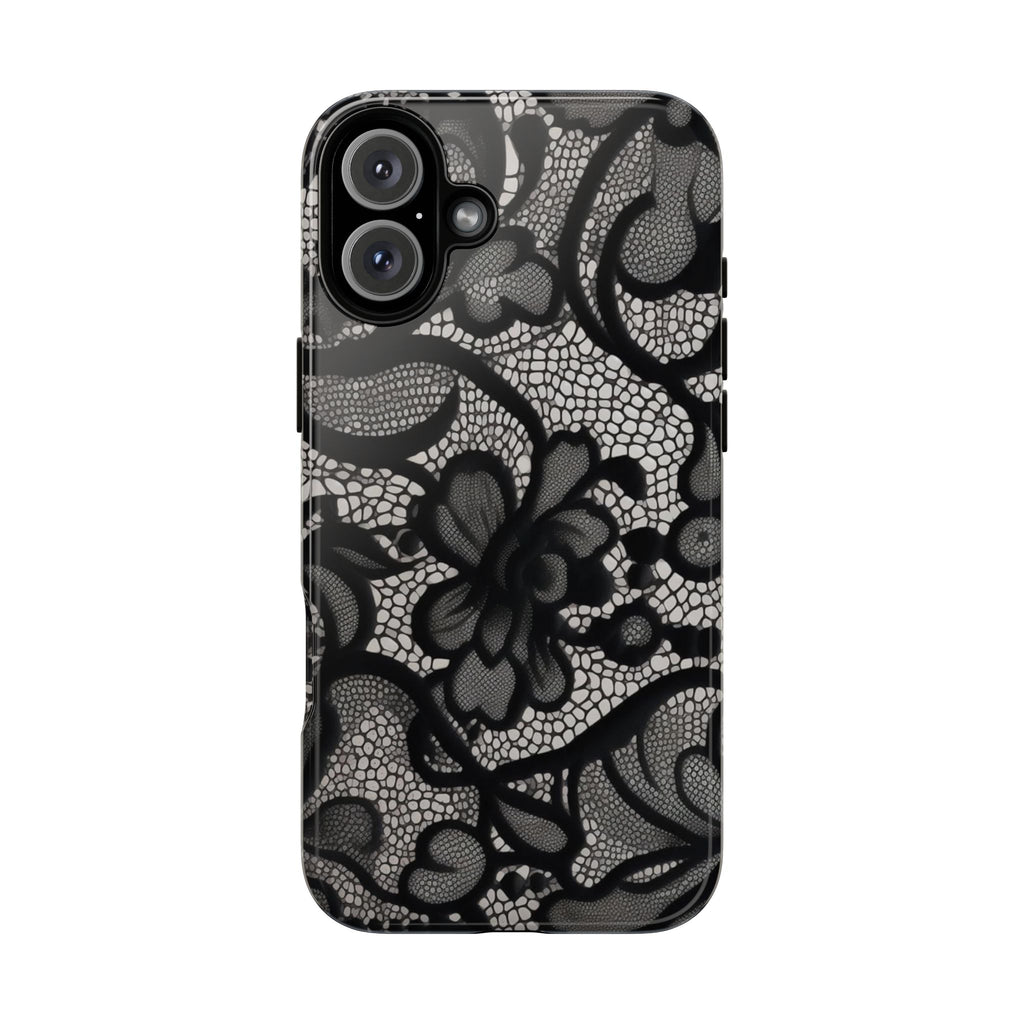 Black Lace Phone Case