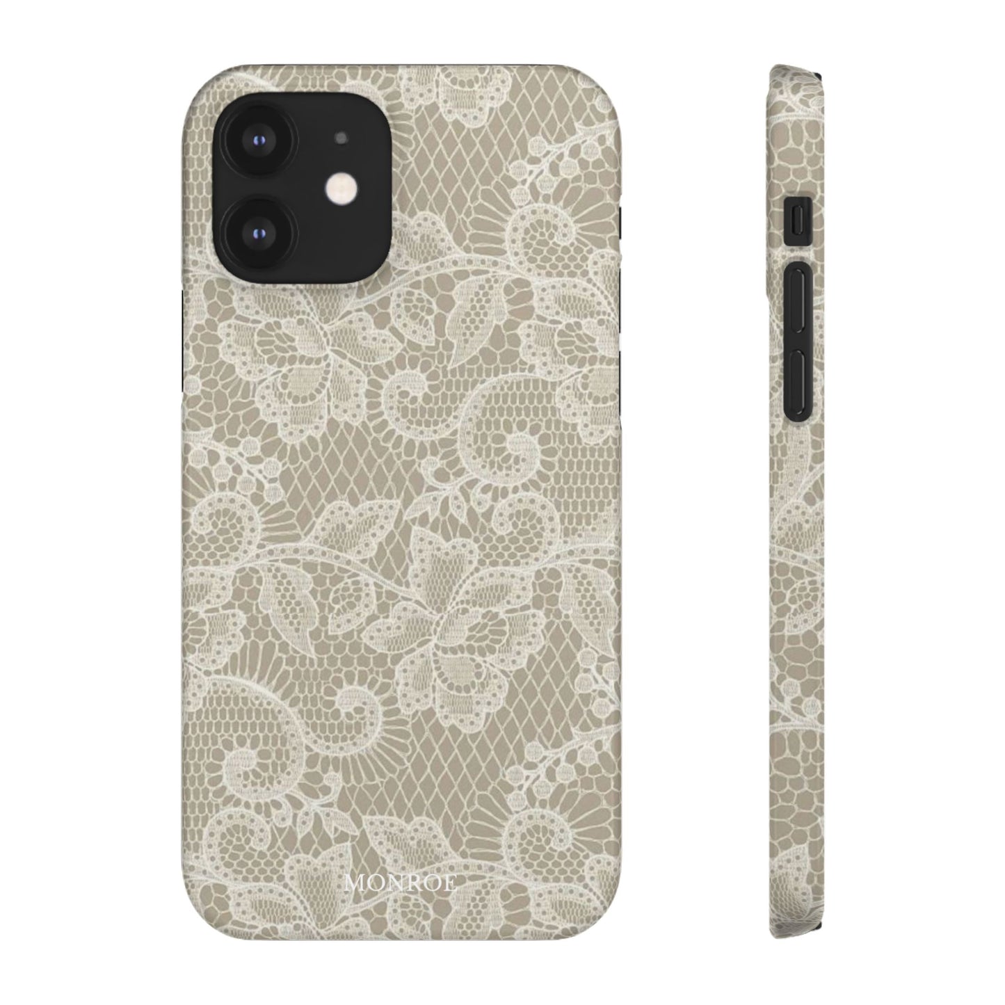 Vintage Beige Lace Case