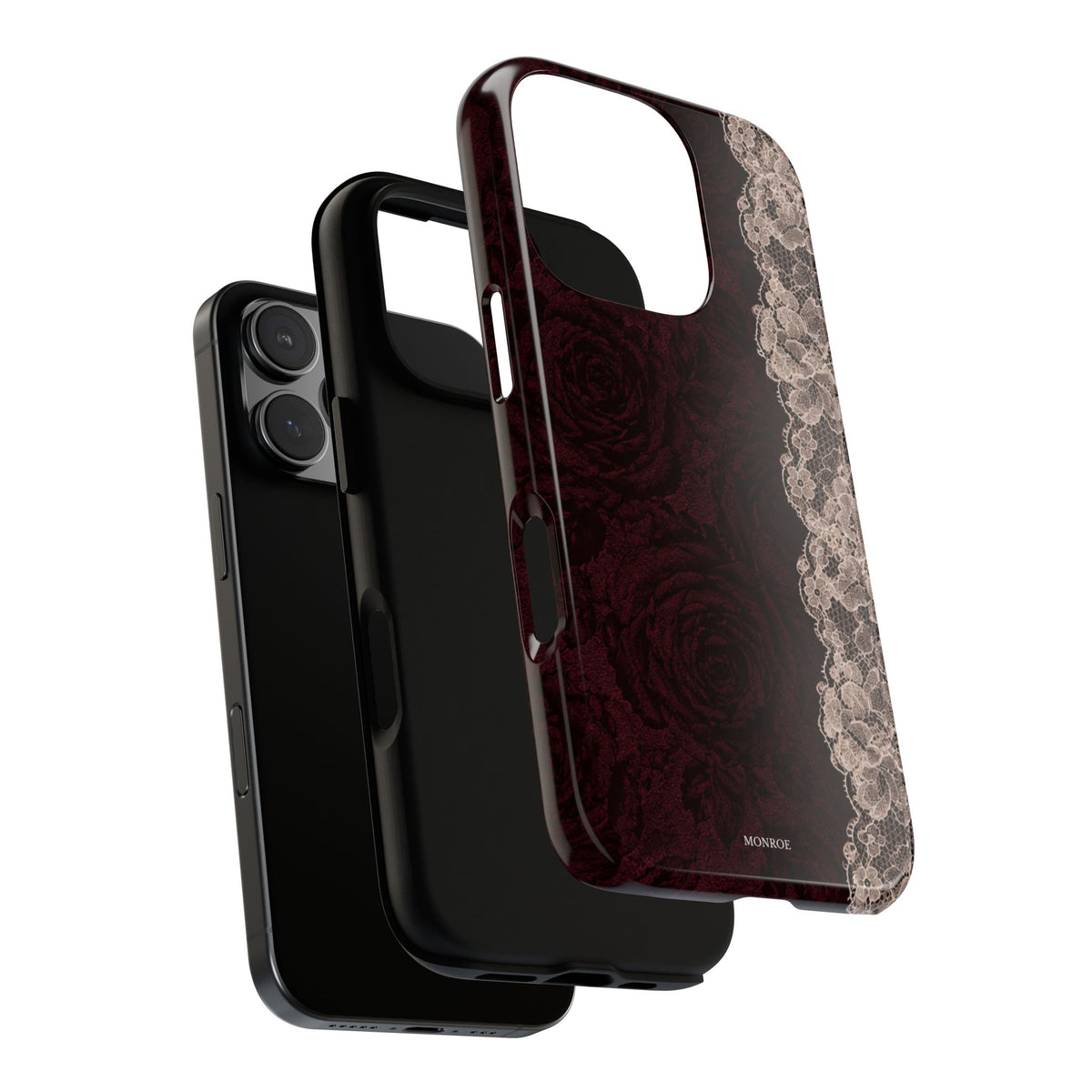 Burgundy Rose Tough Case