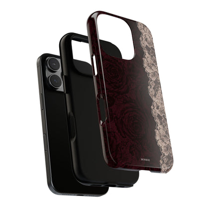 Burgundy Rose Tough Case