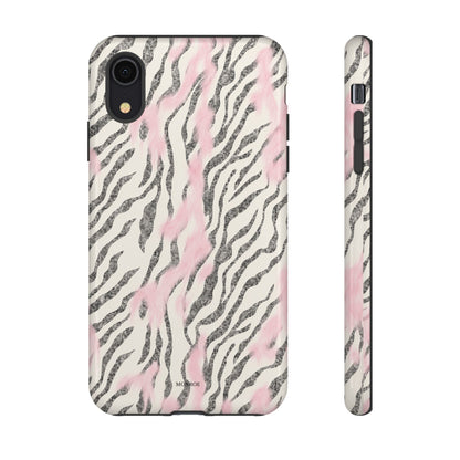 Light Pink Zebra Tough Case