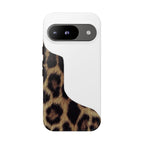 Half Cheetah Print Phone Case