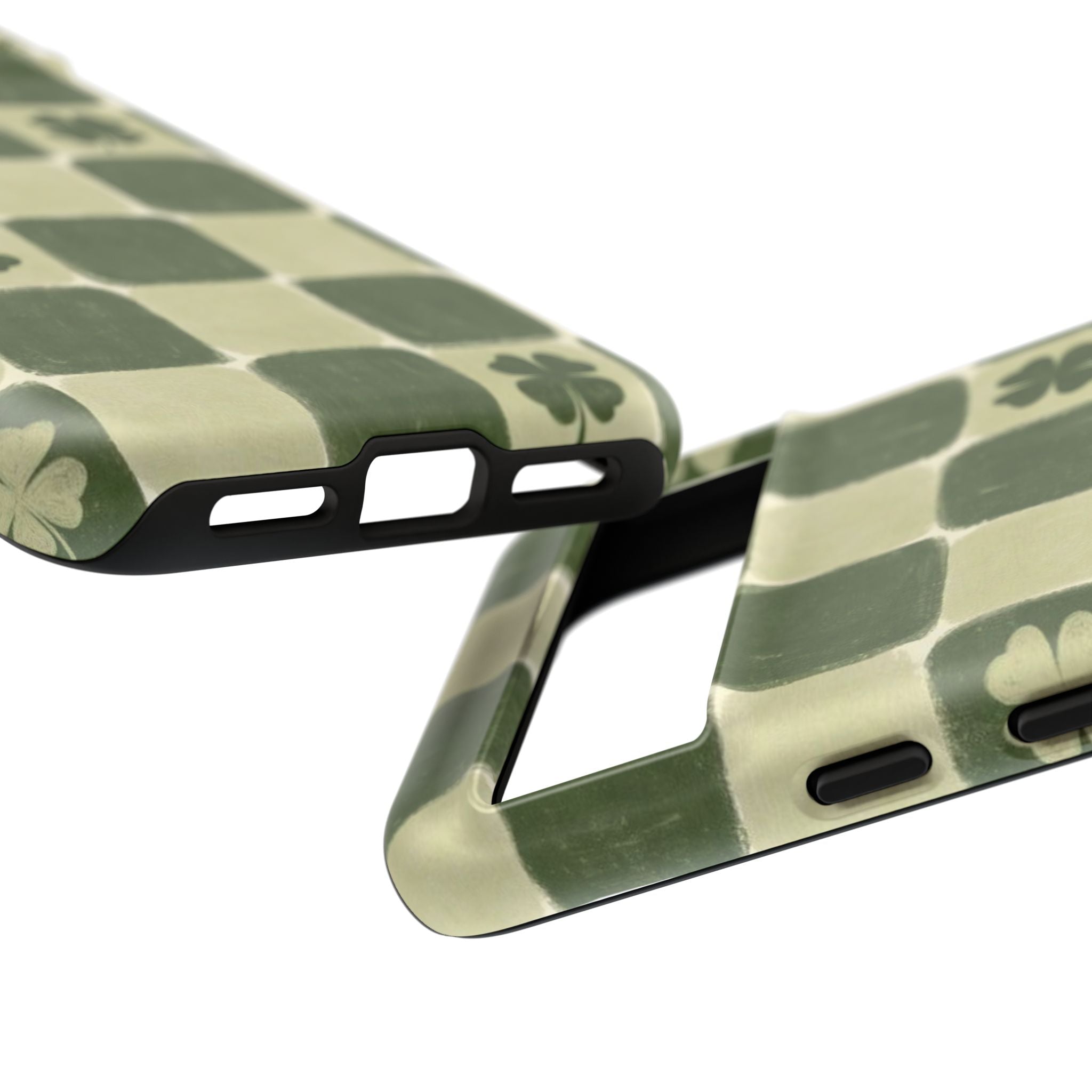 Clover Checker Tough Phone Case