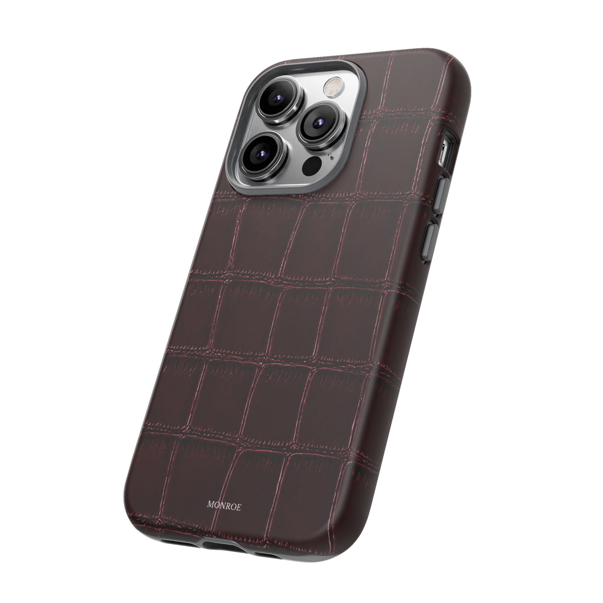 Burgundy Croc Tough Case