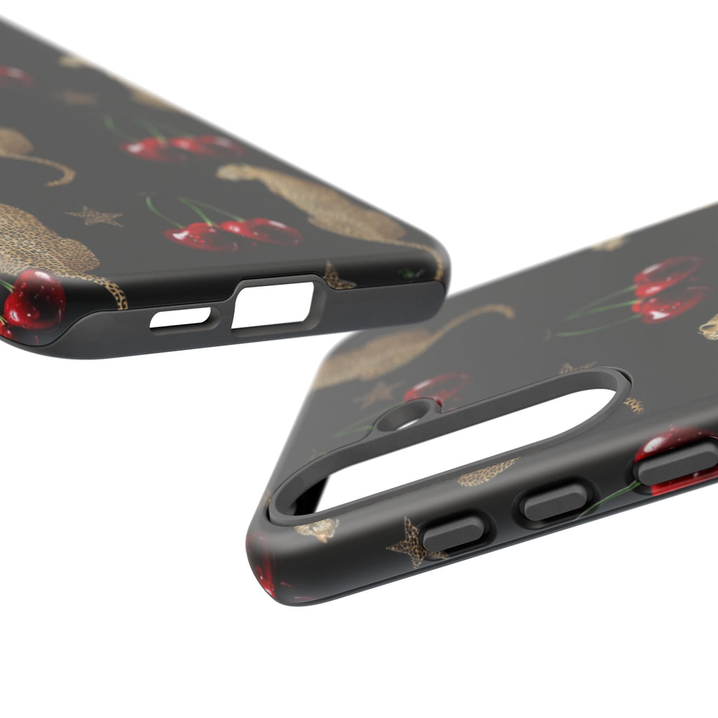 Leopards & Cherries Phone Case