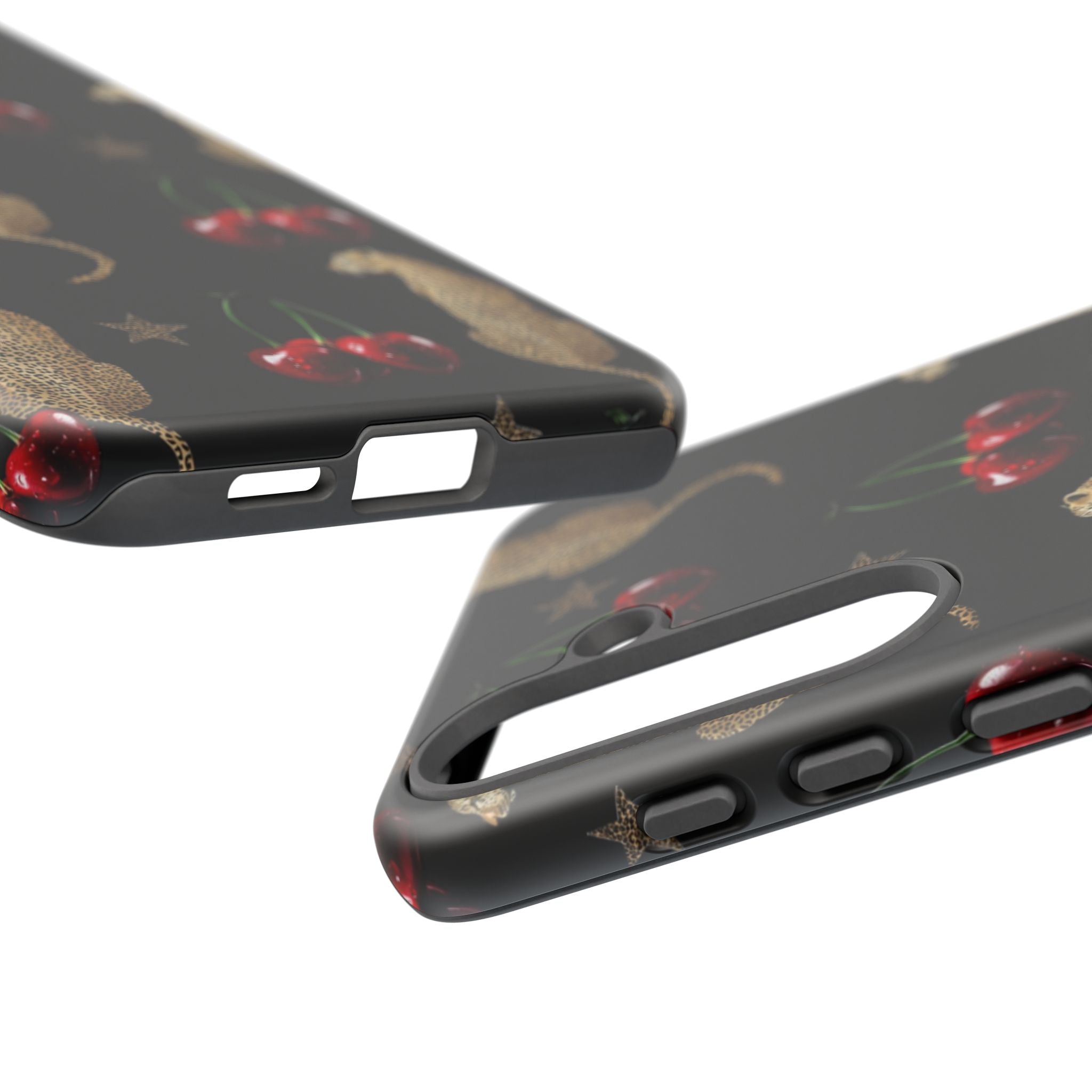 Leopards & Cherries Phone Case