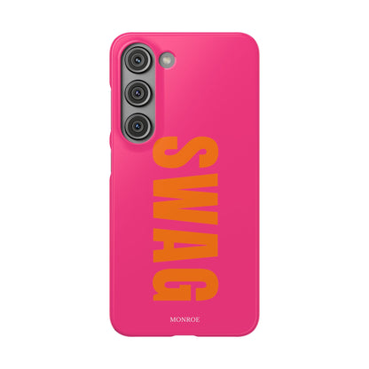 Bold Pink "SWAG" Case