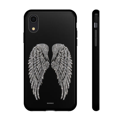 Silver Angel Wings Tough Case
