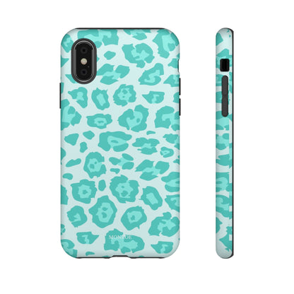 Teal Leopard Tough Case