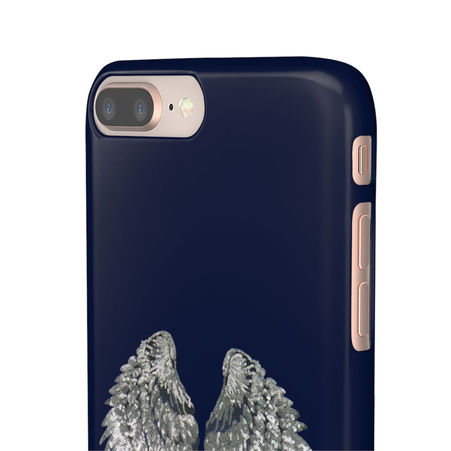 Navy Angel Wings Case