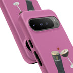 Pint & Wine Glass (Pink) Tough Case