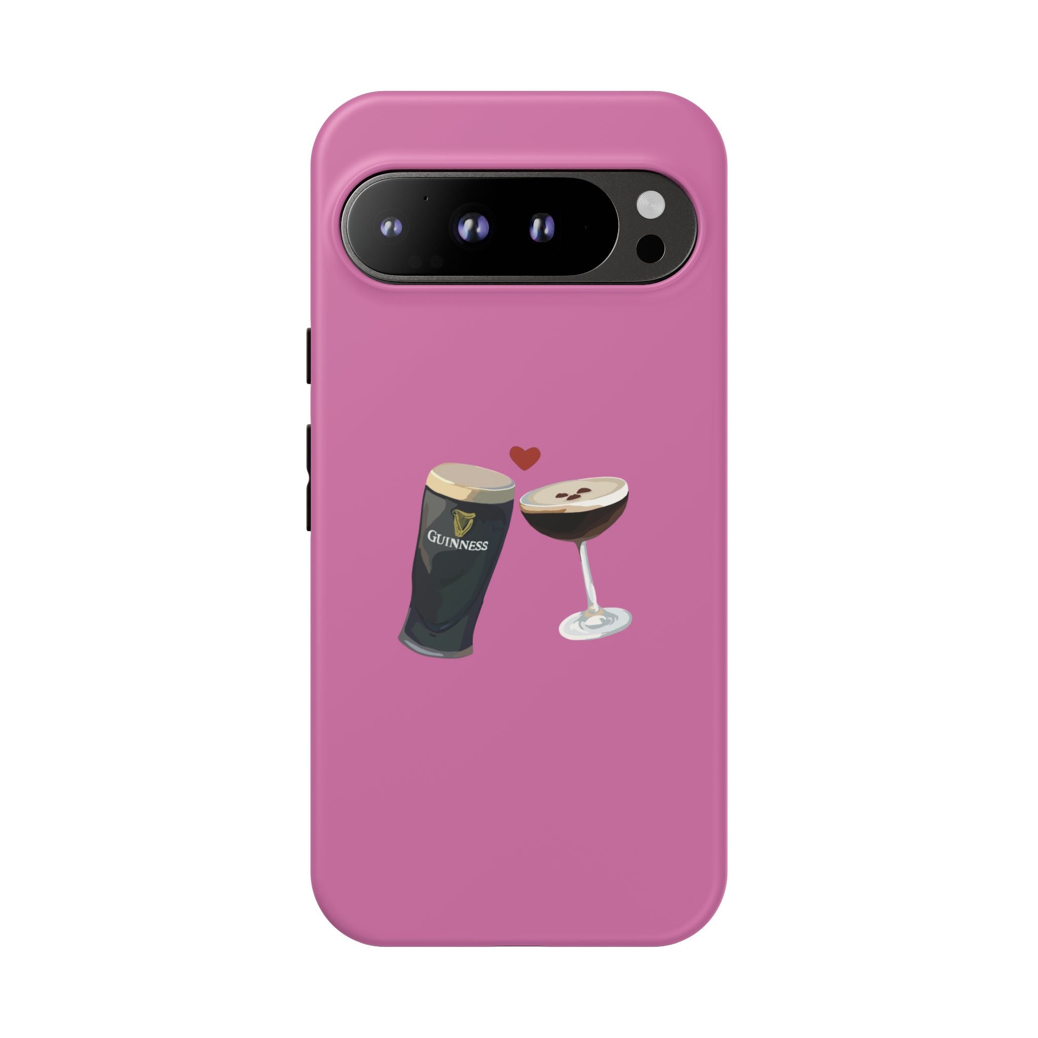Pint & Wine Glass (Pink) Tough Case