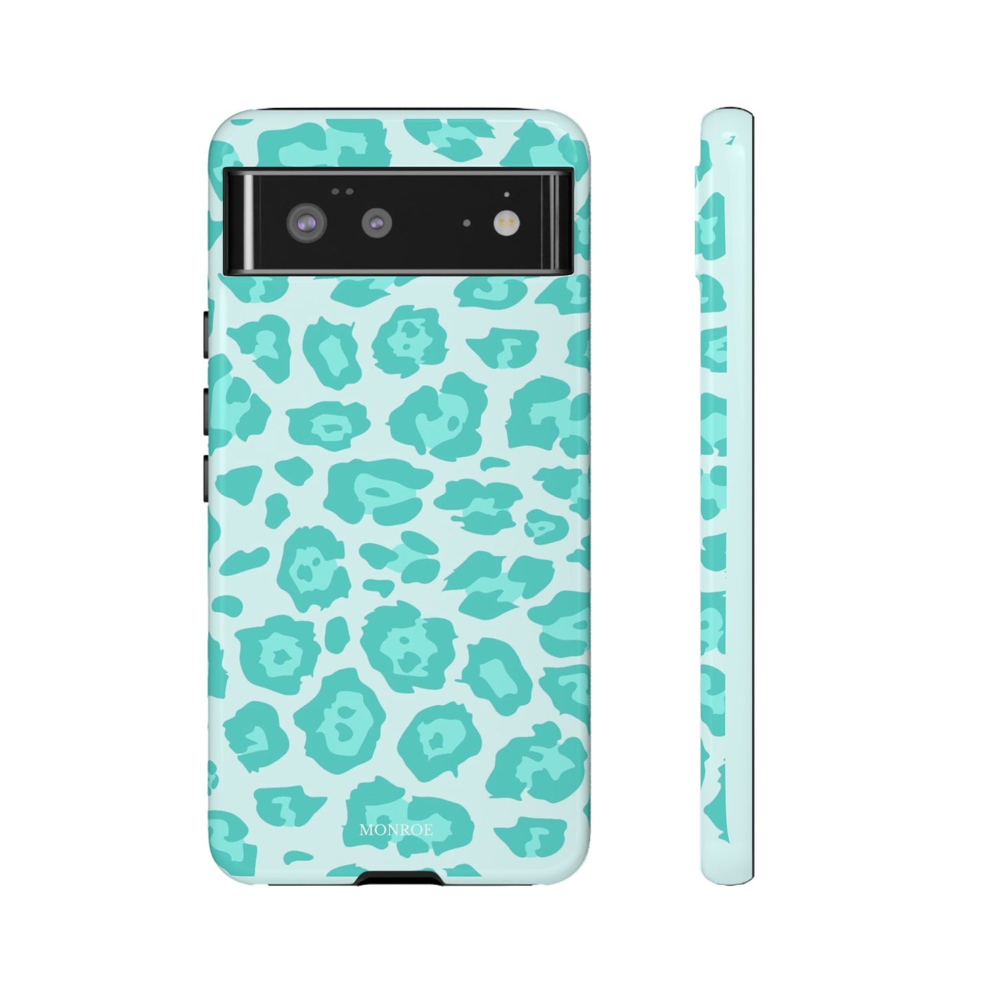 Teal Leopard Tough Case